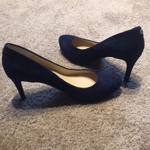 Navy Blue High Heels